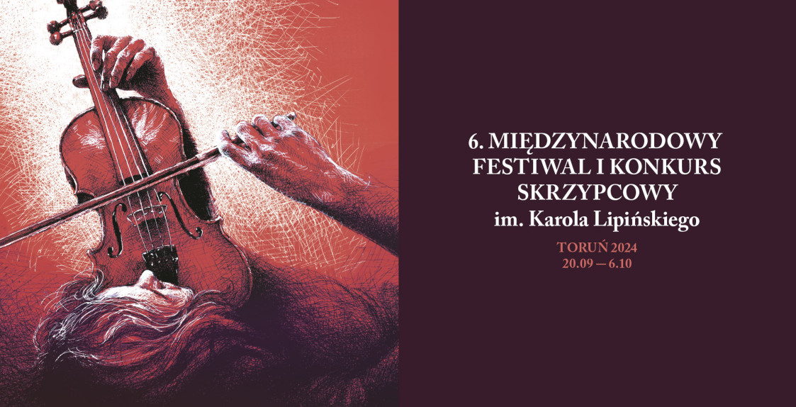 grafika 6. Międzynarodowy Festiwal i Konkurs Skrzypcowy TORUŃ 2024, 20.09-6.10